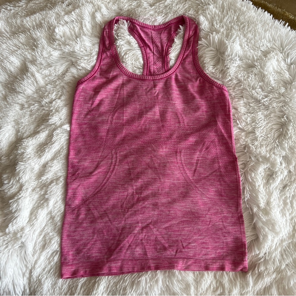 Lululemon Swiftly Tech Racerback Tank Bundle -Pink, Teal, Lavender- All size 6 - Picture 7 of 9